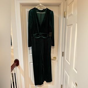 Hunter Green after five jumpsuit.